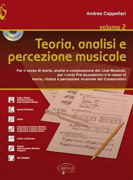 CAPPELLARI - TEORIA ANALISI E PERCEZIONE MUSICALE 2