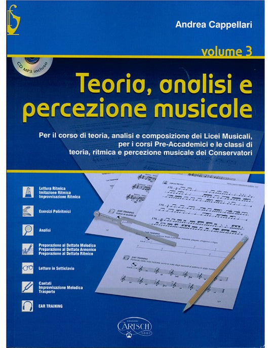 CAPPELLARI - TEORIA ANALISI E PERCEZIONE MUSICALE 3