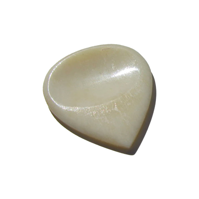 WHITE DIMPLE PICK ‚Äì PLETTRO IN OSSO
