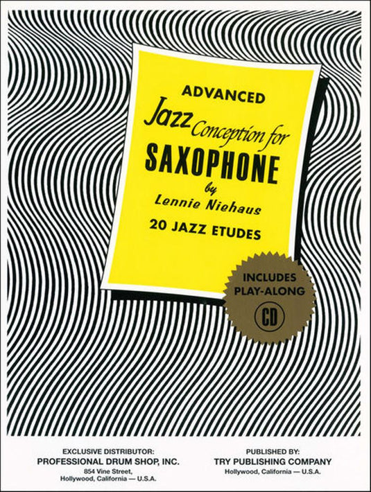 NIEHAUS - Advance Jazz Conception For Saxophone