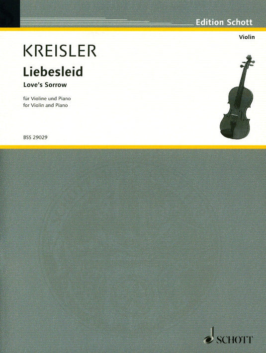 KREISLER - Liebesleid