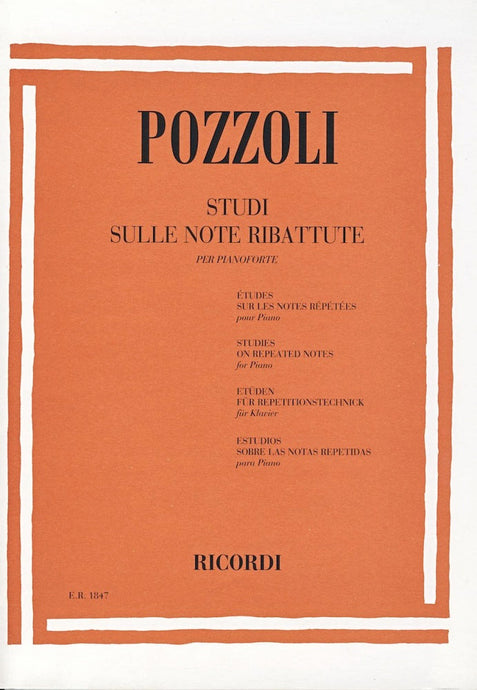 POZZOLI - STUDI SULLE NOTE RIBATTUTE