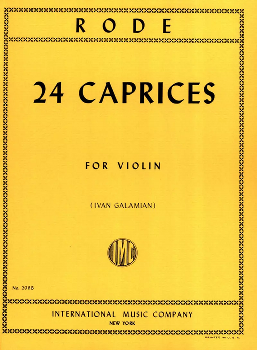 RODE - 24 CAPRICES