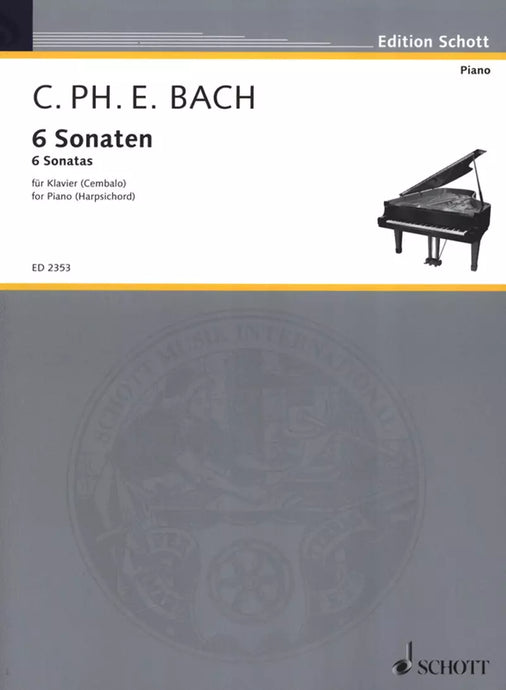 C. PH. E. BACH - 6 SONATAS