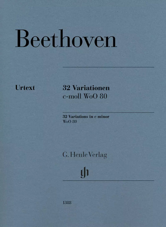 BEETHOVEN - 32 VARIATIONS C MINOR Woo 80