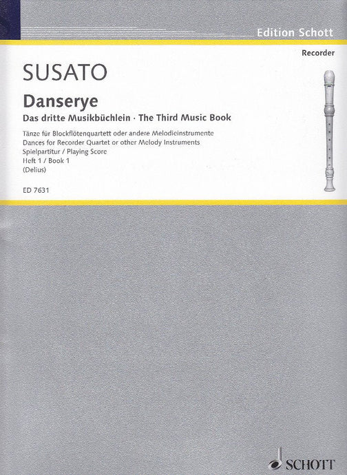 SUSATO - Danserye - The Third Music Book Fl. Dolce