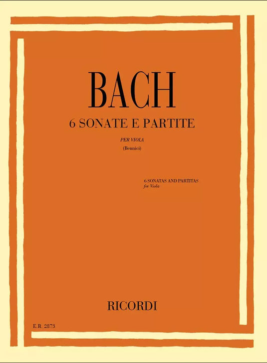 BACH - 6 Sonate e Partite Bwv 1001 - 1006