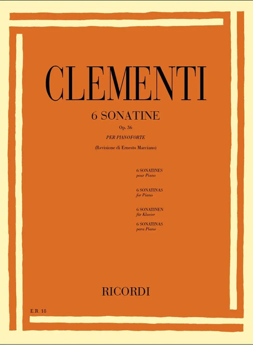 Clementi - 6 Sonatine Op. 36