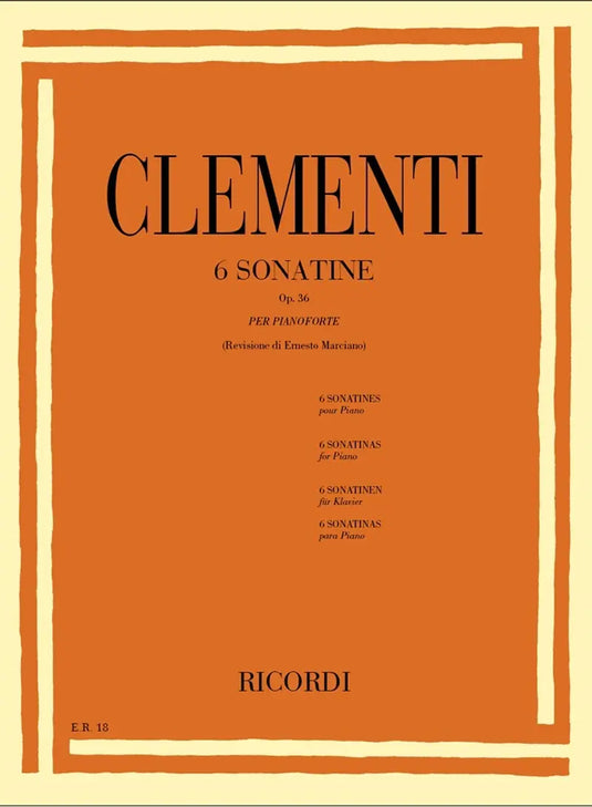 Clementi - 6 Sonatine Op. 36