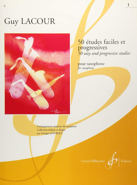 LACOUR - 50 Etudes Faciles et Progressives - Volume 1