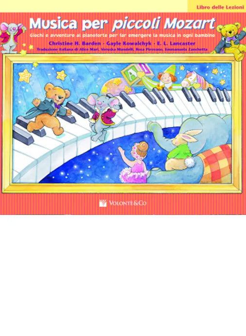 MUSICA PER PICCOLI MOZART - LIBRO DELLE LEZIONI VOL.1