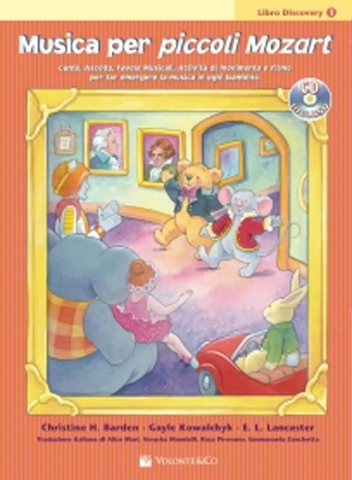 MUSICA PER PICCOLI MOZART - LIBRO DISCOVERY VOL.1