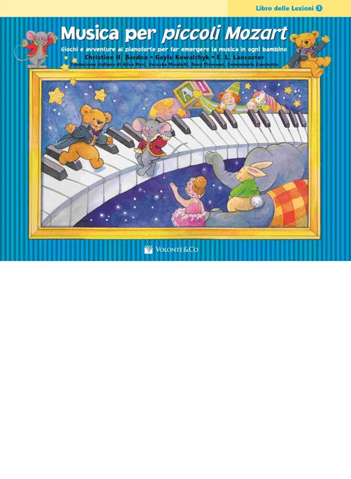 MUSICA PER PICCOLI MOZART - LIBRO DELLE LEZIONI VOL.3