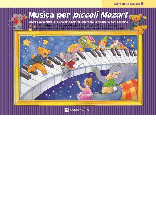 MUSICA PER PICCOLI MOZART - LIBRO DELLE LEZIONI VOL.4