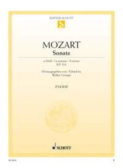 MOZART - Sonate a-Moll KV 310