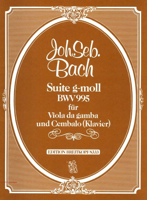 BACH - Suite g-moll BWV995
