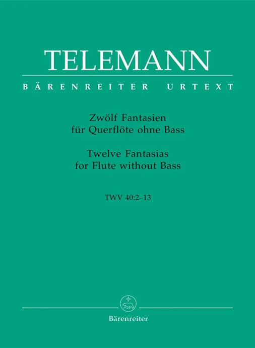 TELEMANN - Twelve Fantasias For Flute Without Bass