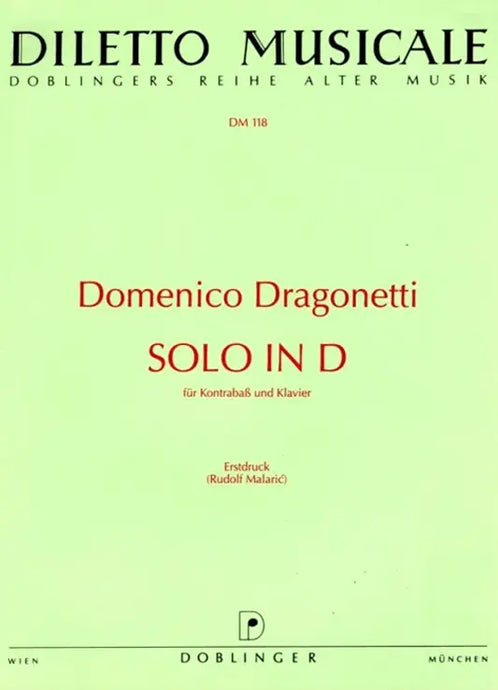 DRAGONETTI - Solo in D