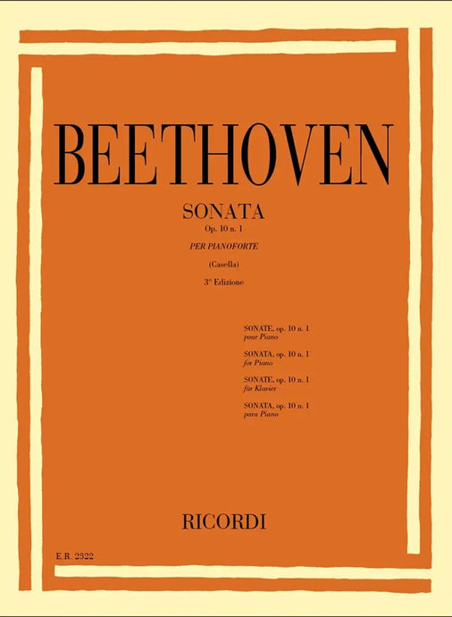 BEETHOVEN - Sonata Op. 10 n. 1