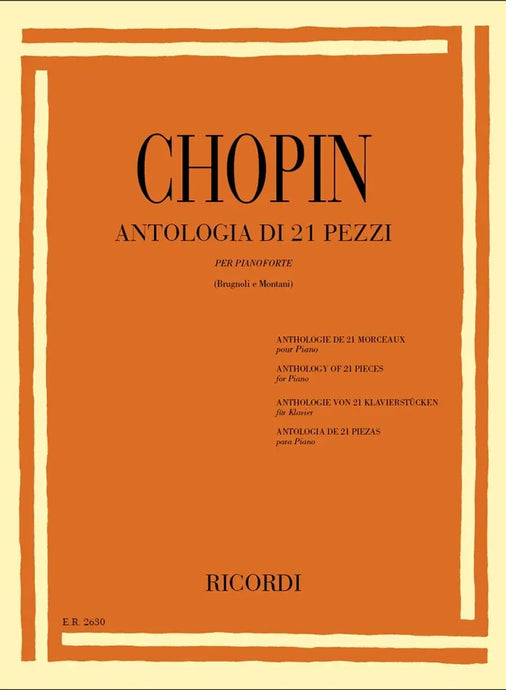 Chopin - Antologia Di 21 Pezzi