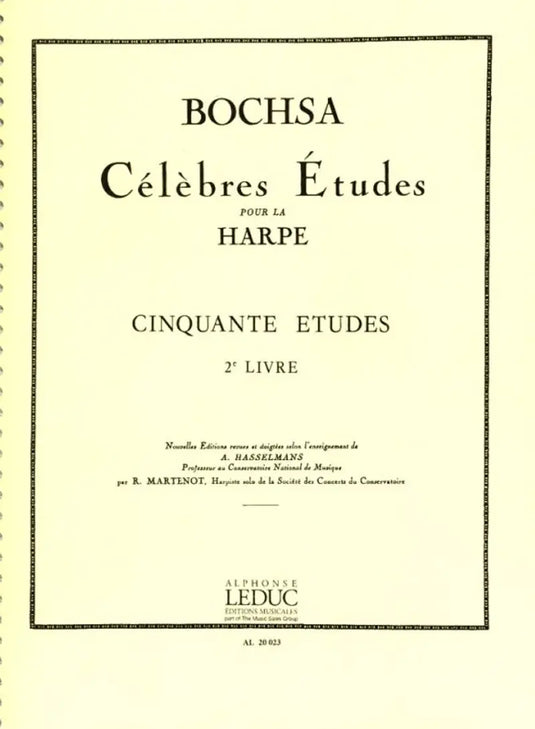 BOCHSA - Cinquante Études Op. 34, Vol. 2