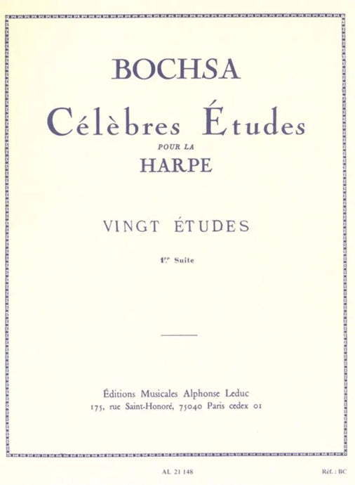 BOCHSA - 20 Etudes Vol.1