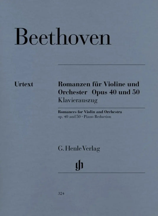 BEETHOVEN - Violin Romances G major op 40 and F major op 50