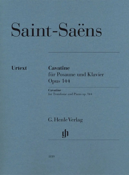 SAINT-SAENS  - Cavatine Opus 144
