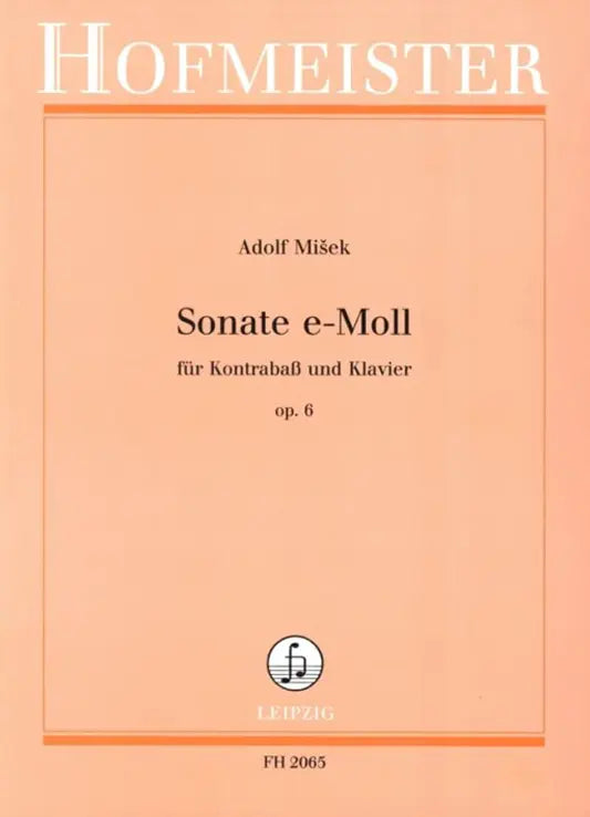 MISEK - Sonate e-Moll Opus 6