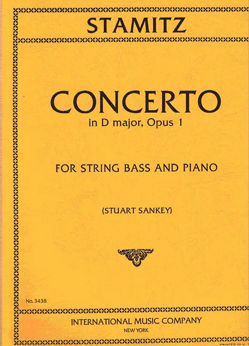 STAMITZ - Concerto in D major Opus 1