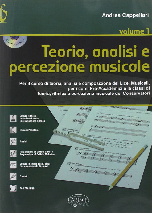 CAPPELLARI - TEORIA ANALISI E PERCEZIONE MUSICALE 1