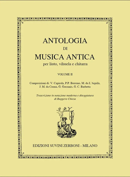 ANTOLOGIA DI MUSICA ANTICA VOL. 2