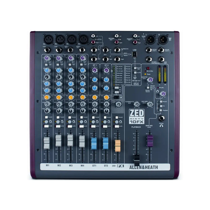 ALLEN & HEATH ZED60 10FX MIXER