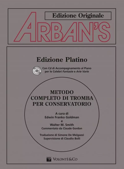 ARBAN'S - Metodo Completo di Tromba per Conservatorio