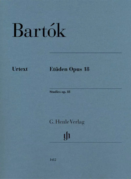 BARTÓK - STUDIES OP. 18