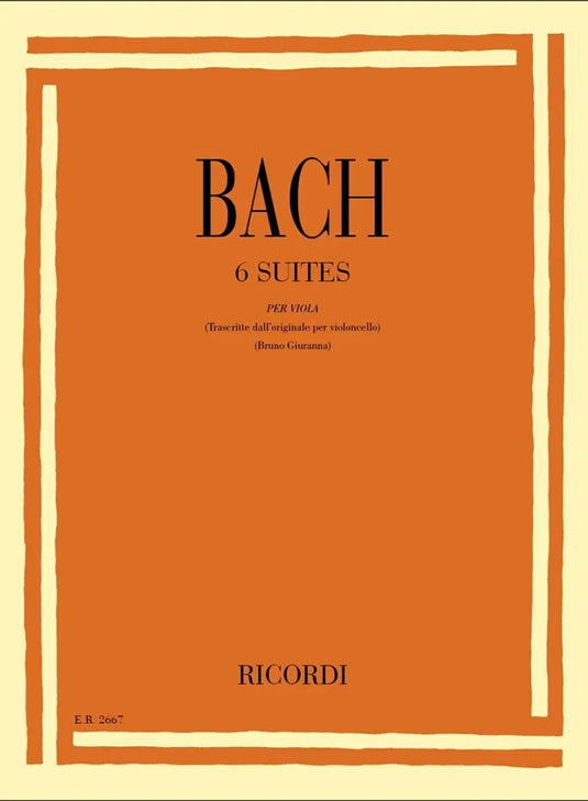 BACH  - 6 Suites per Viola BWV 1007-1012