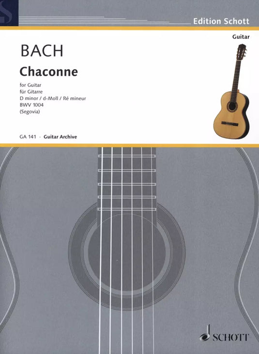 BACH - CHACONNE D minor BWV 1004 (Segovia)