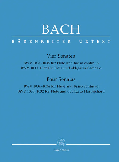 BACH - Vier Sonaten - BWV 1034 - 1035 - 1030 - 1032