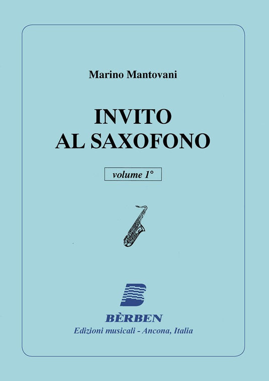 MANTOVANI - Invito Al Saxofono Volume 1