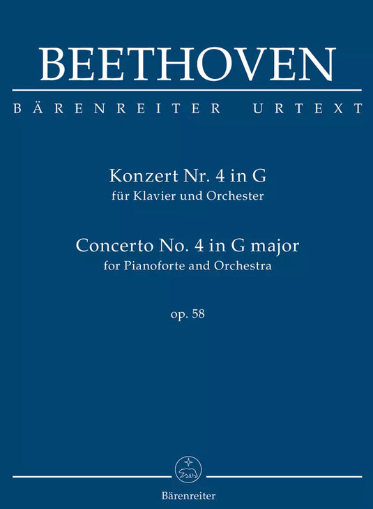 BEETHOVEN - Concerto For Piano And Orchestra No. 4 In G Major Op.58