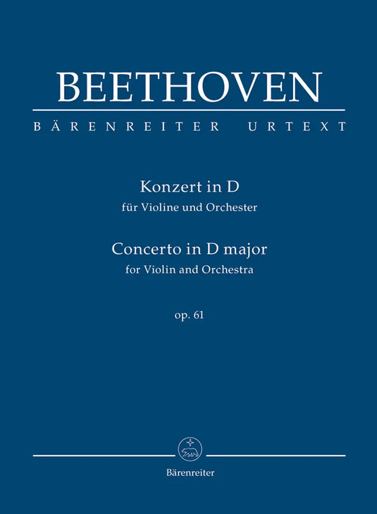 BEETHOVEN - Concerto for Violin and Orchestra in D major op. 61