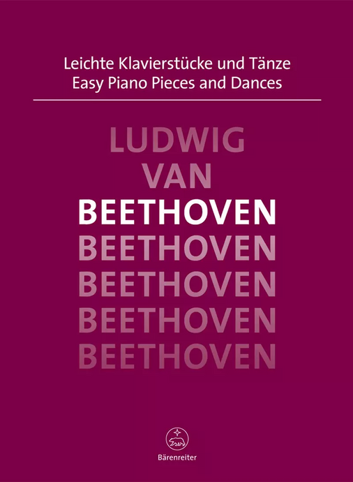 BEETHOVEN - EASY PIANO PIECES AND DANCES