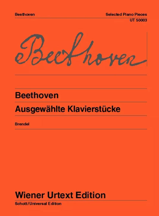 BEETHOVEN - SELECTED PIANO PIECES