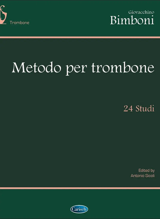 BIMBONI - Metodo per Trombone - 24 Studi
