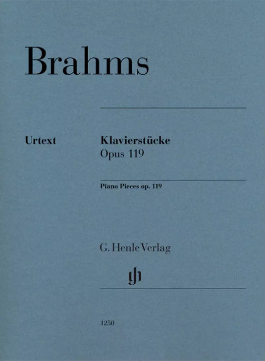 BRAHMS - PIANO PIECES OP.119