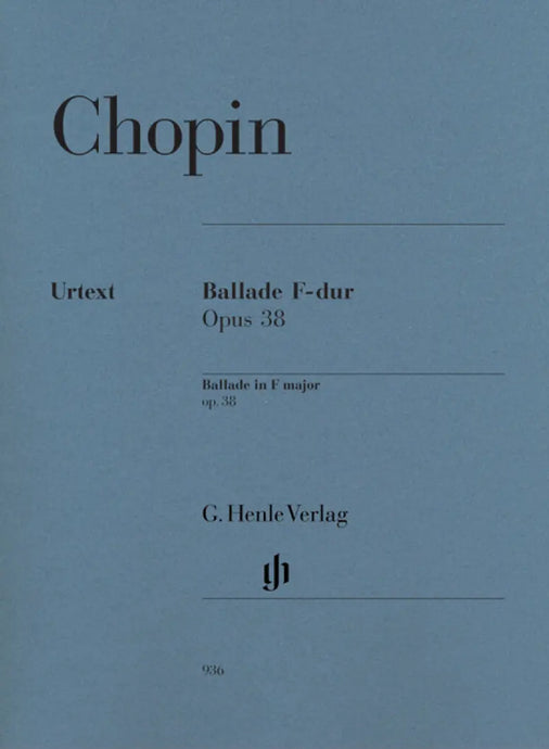 Chopin - Ballade In F Major Op.38