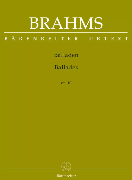 BRAHMS - BALLADES Op.10