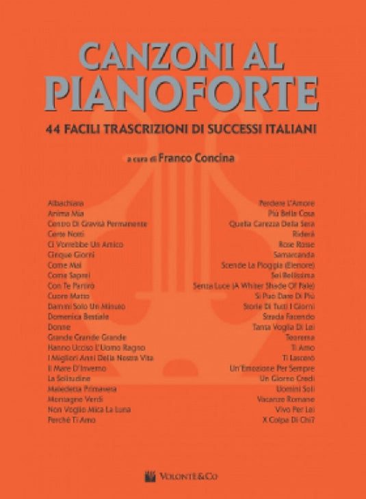CONCINA - Canzoni al Pianoforte vol. 1
