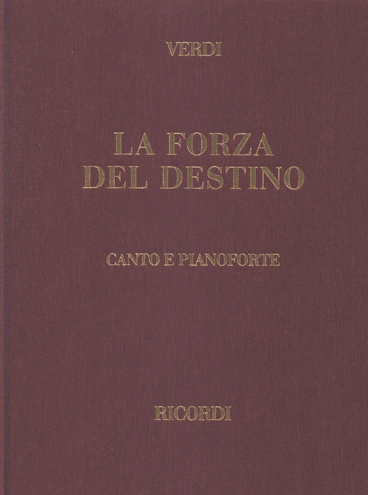 VERDI - LA FORZA DEL DESTINO (Copertina Rigida) - RICORDI