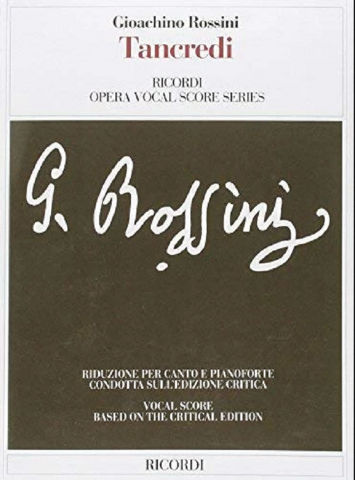 ROSSINI - TANCREDI (edizione critica) - RICORDI